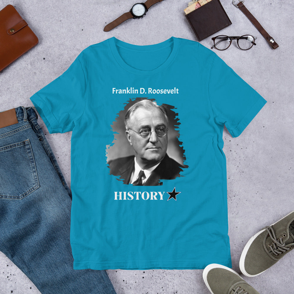 Franklin D. Roosevelt - History StarUnisex t-shirt