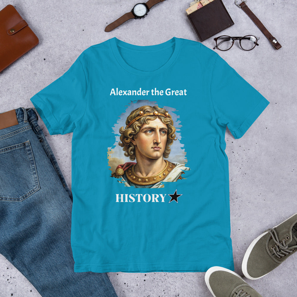 Alexander the Great - History Star - Unisex t-shirt