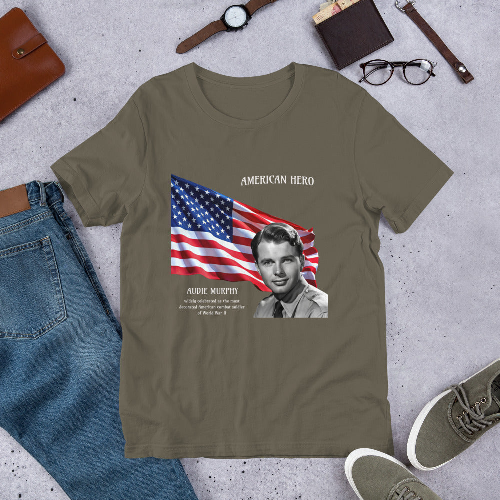 Audie Murphy - American Hero - Unisex t-shirt