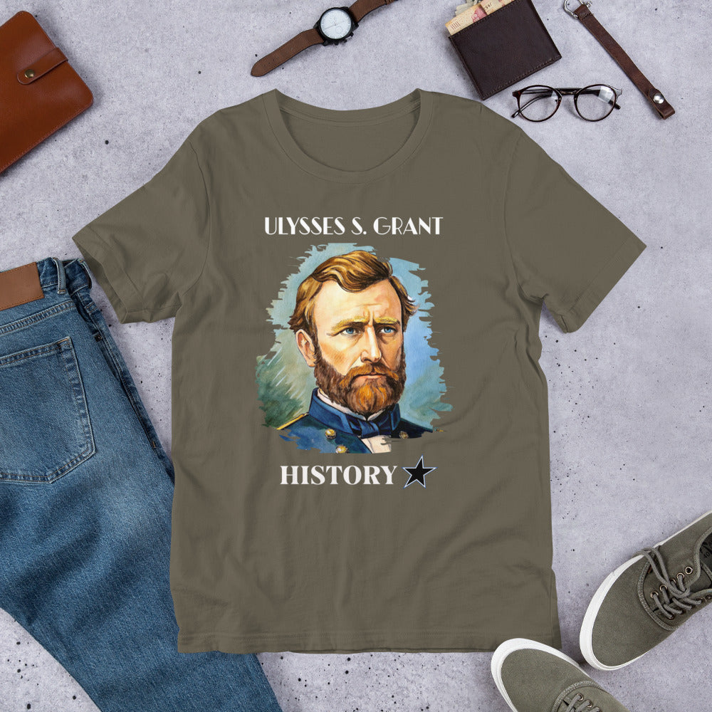 Ulysses S. Grant - History Star - Unisex t-shirt