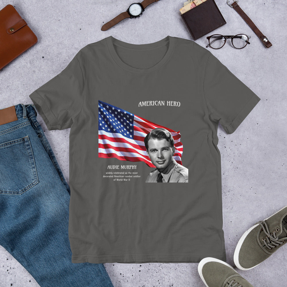 Audie Murphy - American Hero - Unisex t-shirt