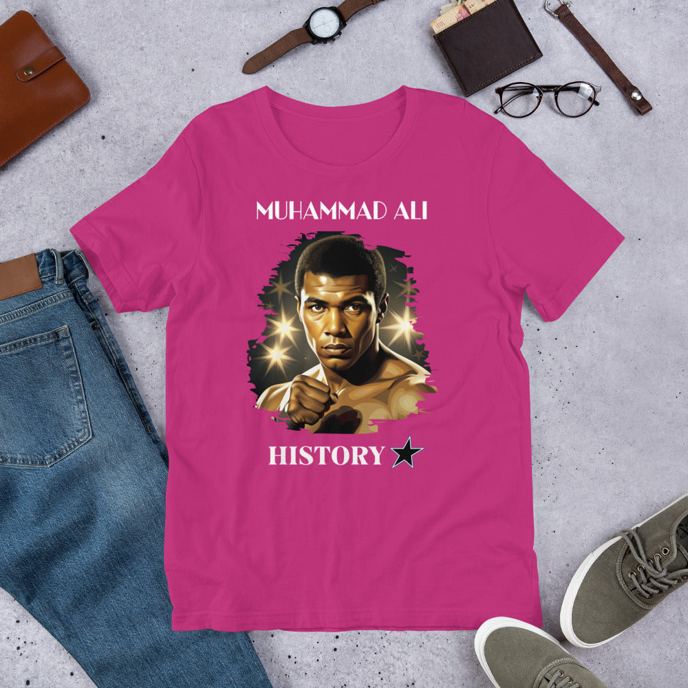 Muhammad Ali - History Star - Unisex t-shirt