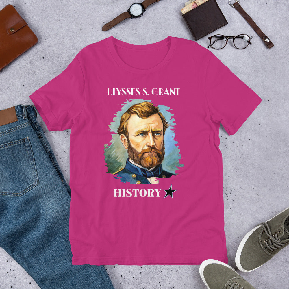 Ulysses S. Grant - History Star - Unisex t-shirt