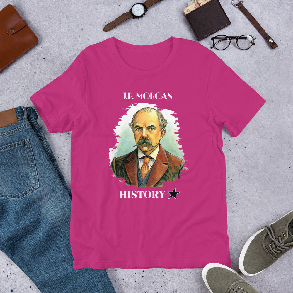 JP Morgan - History Star - Unisex t-shirt