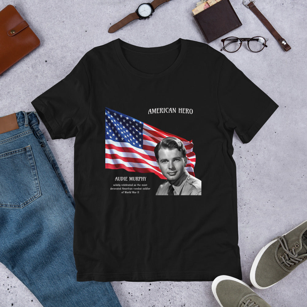 Audie Murphy - American Hero - Unisex t-shirt