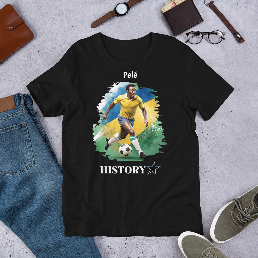 Pelé - History Star - Unisex t-shirt