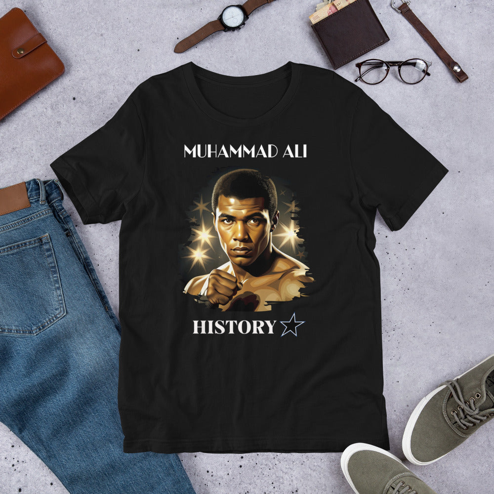 Muhammad Ali - History Star - Unisex t-shirt