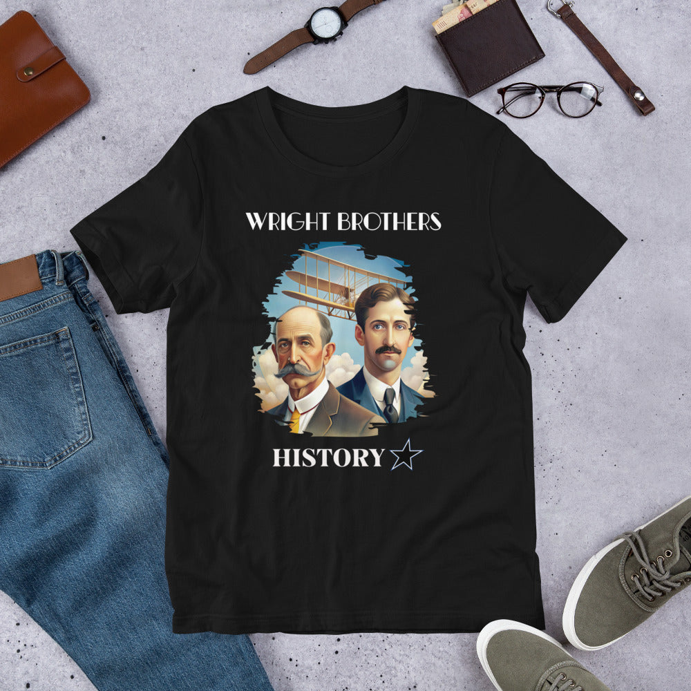 Wright Brothers - History Stars - Unisex t-shirt