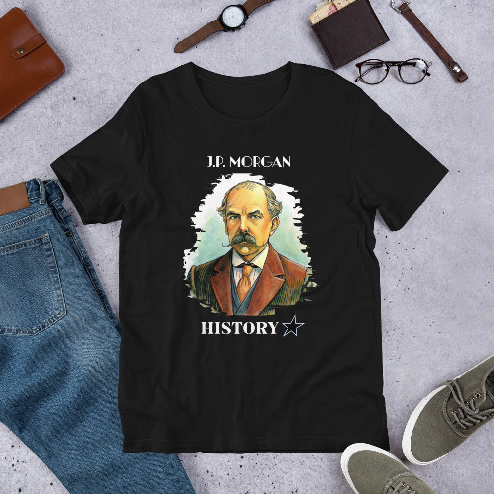 JP Morgan - History Star - Unisex t-shirt