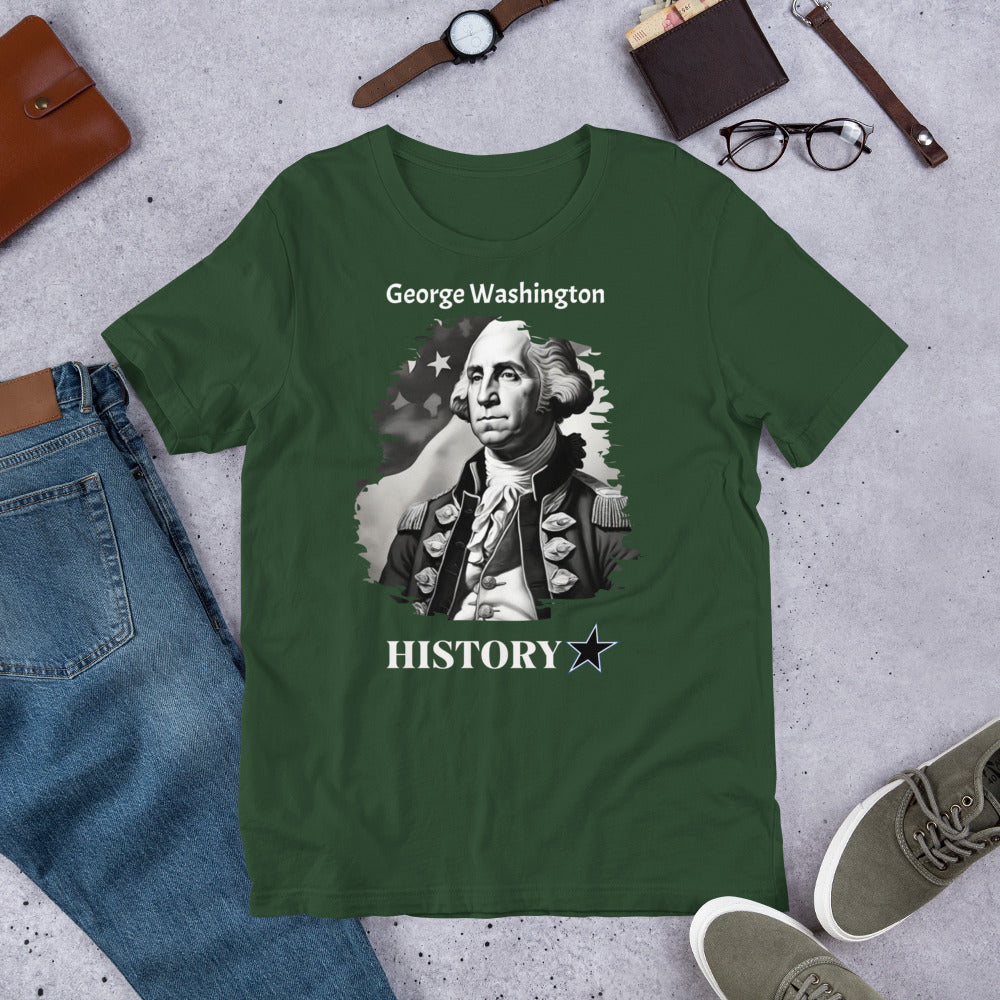 George Washington - History Star - Unisex t-shirt