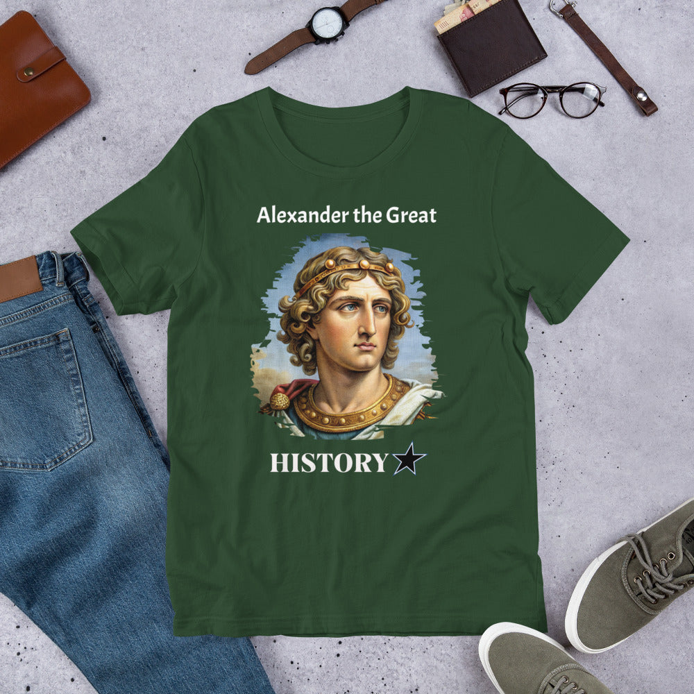 Alexander the Great - History Star - Unisex t-shirt