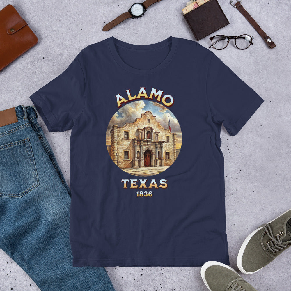 Alamo 1836- Unisex t-shirt