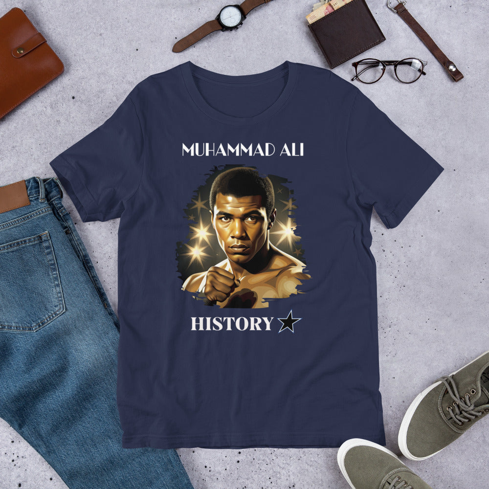 Muhammad Ali - History Star - Unisex t-shirt