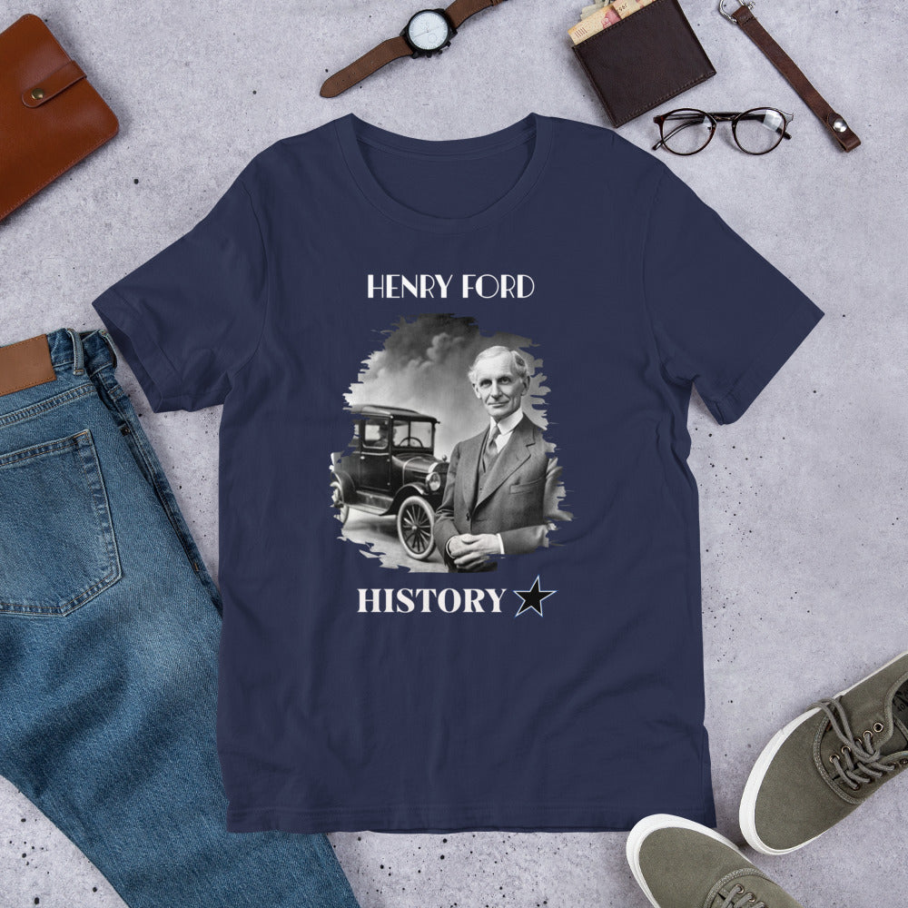 Henry Ford - History Star - Unisex t-shirt