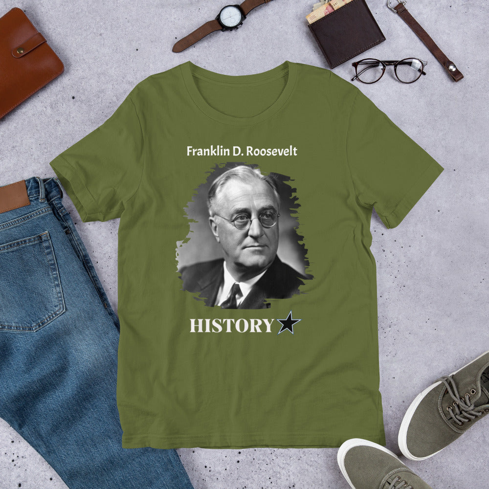 Franklin D. Roosevelt - History StarUnisex t-shirt