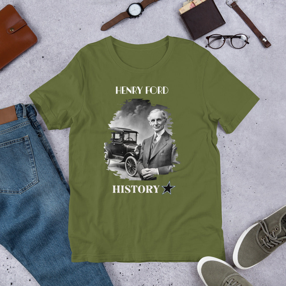 Henry Ford - History Star - Unisex t-shirt