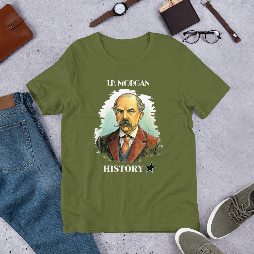 JP Morgan - History Star - Unisex t-shirt