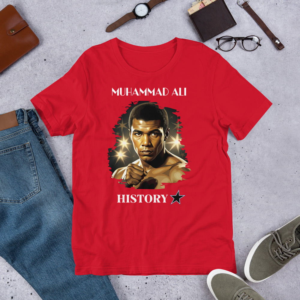 Muhammad Ali - History Star - Unisex t-shirt