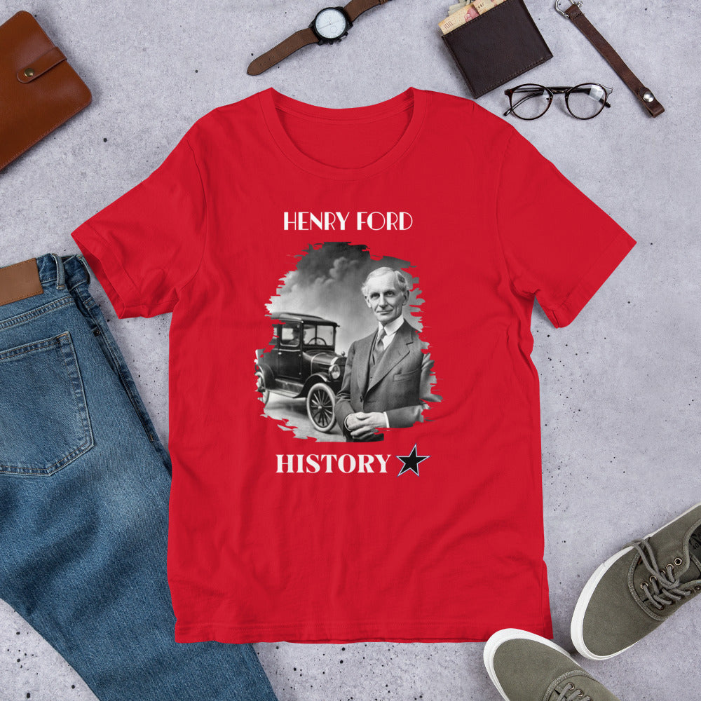 Henry Ford - History Star - Unisex t-shirt