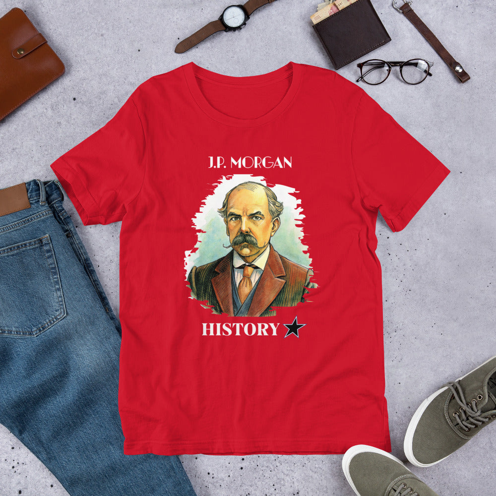 JP Morgan - History Star - Unisex t-shirt