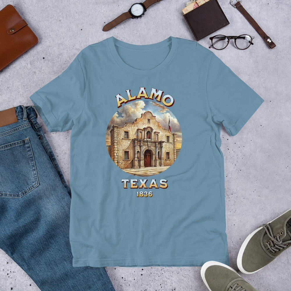 Alamo 1836- Unisex t-shirt