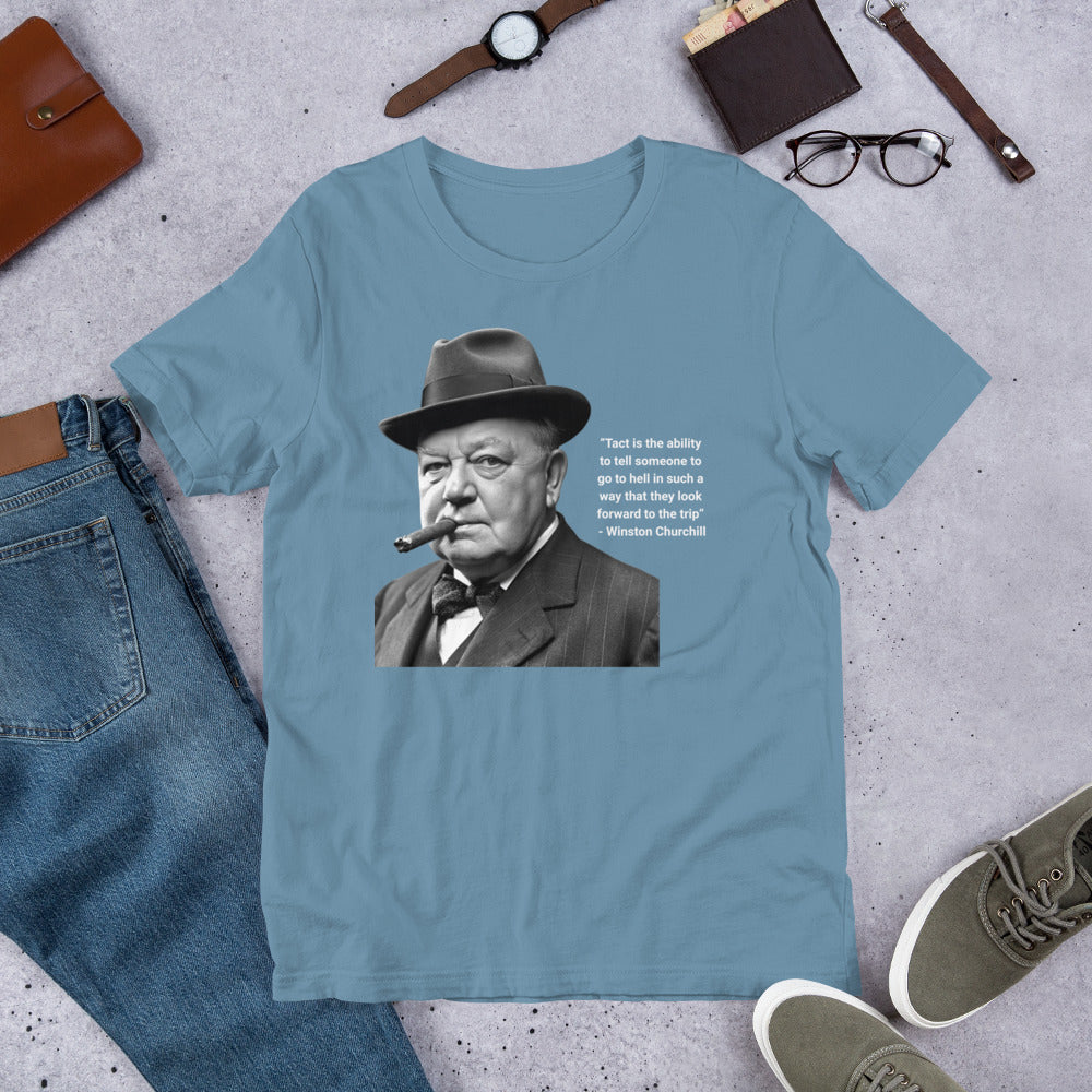 Winston Churchill - Tact - Unisex t-shirt