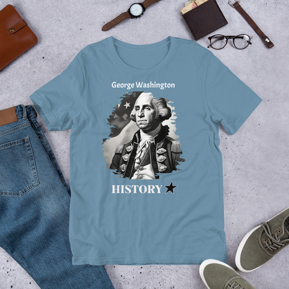 George Washington - History Star - Unisex t-shirt