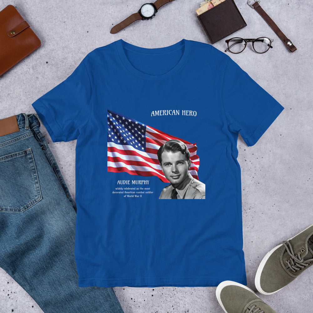 Audie Murphy - American Hero - Unisex t-shirt