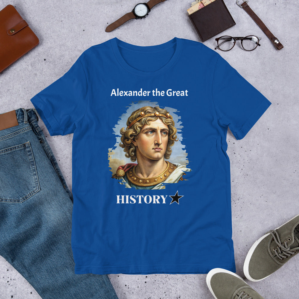 Alexander the Great - History Star - Unisex t-shirt