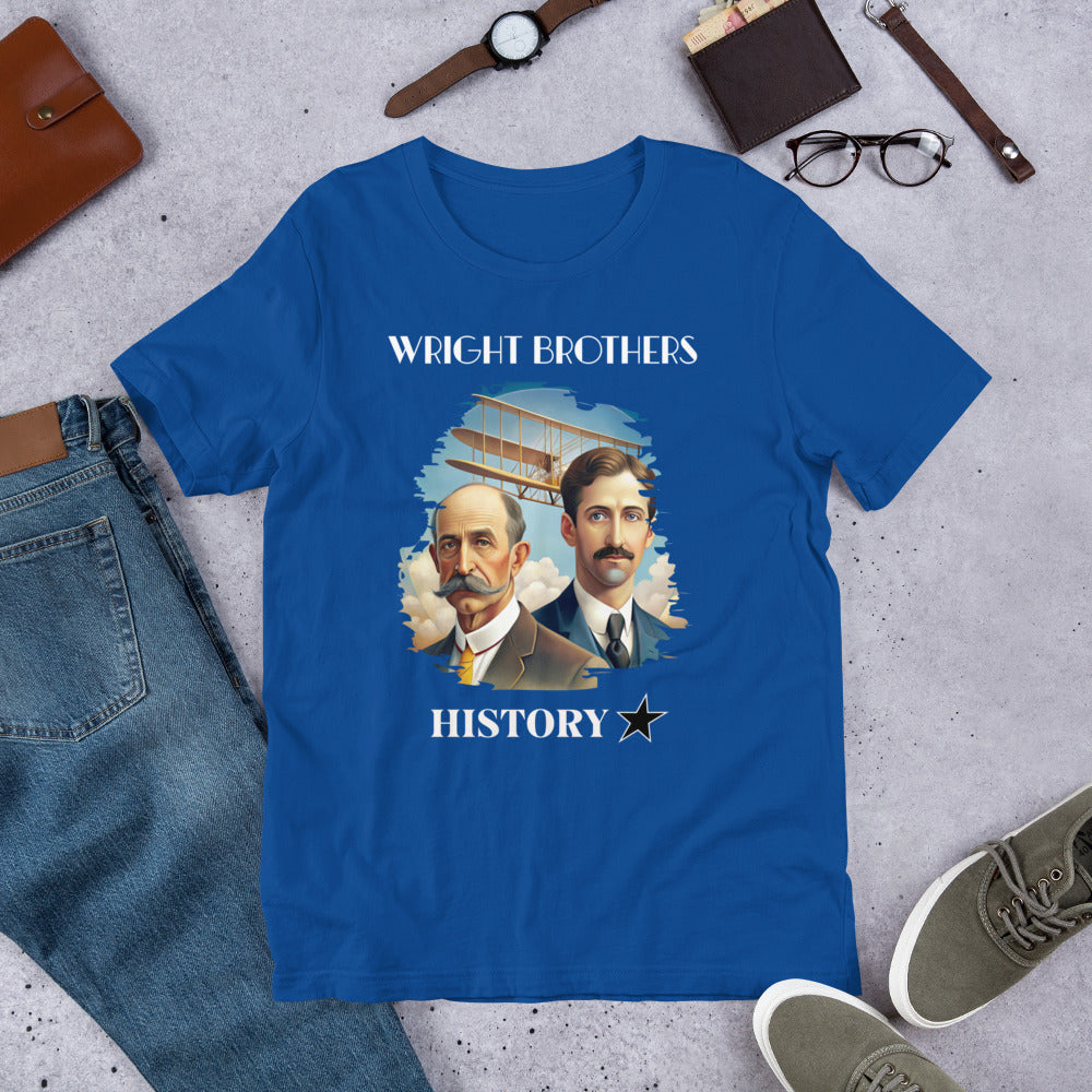 Wright Brothers - History Stars - Unisex t-shirt