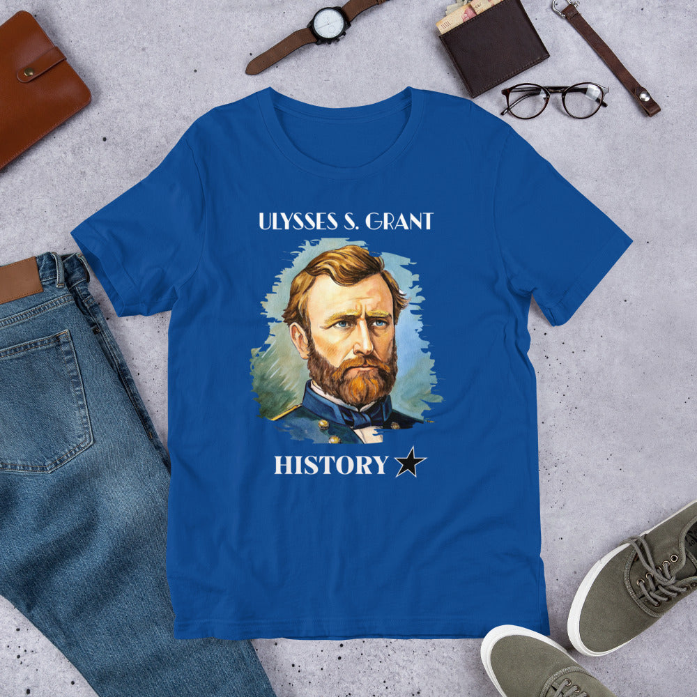 Ulysses S. Grant - History Star - Unisex t-shirt