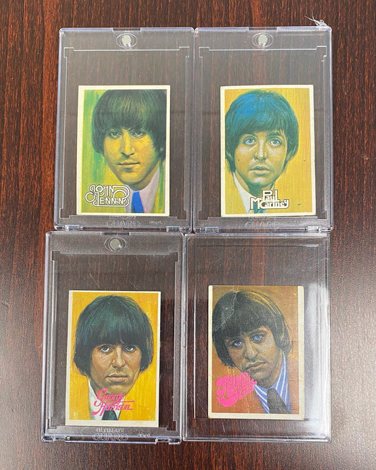 BEATLES ART CARDS - SET OF 4